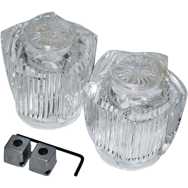 Danco Acrylic Universal Replacement Clear Faucet Handle 80906