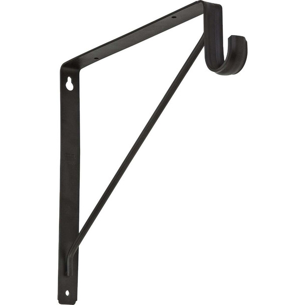 National Hardware Orb Shelf & Rod Bracket S822-092