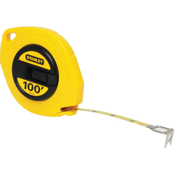 Stanley 100 Ft. Steel Closed Case Reel Tape 34-106