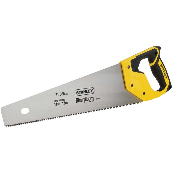 Stanley 15 In. L. Blade 12 PPI Comfort Grip Handle Hand Saw 20-526