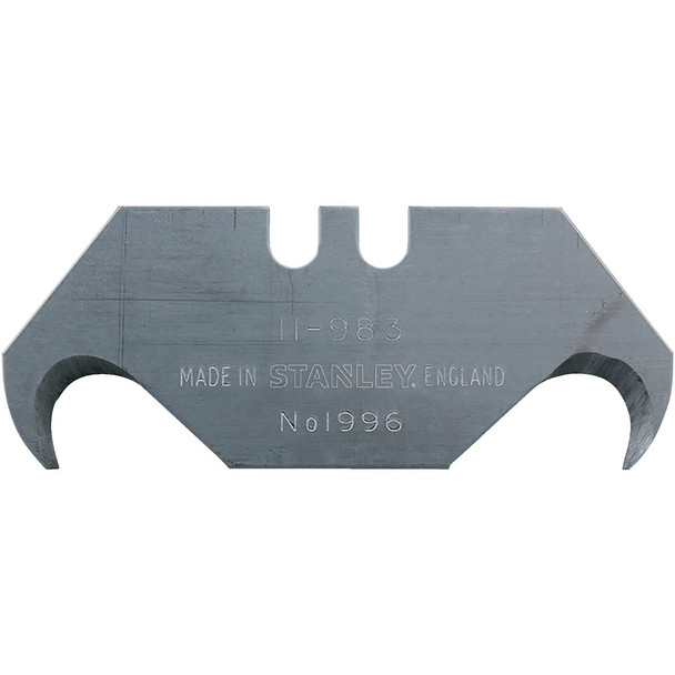 Stanley Large 2-Ended Hook 1-7/8 In. Utility Knife Blade (50-Pack) 11-983L