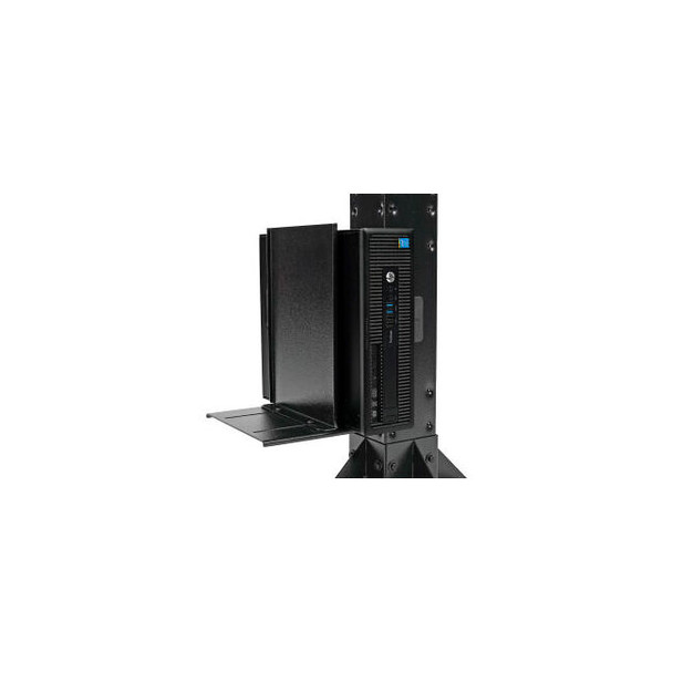 Global Industrial Computer CPU/UPS/Power Supply Holder - Black