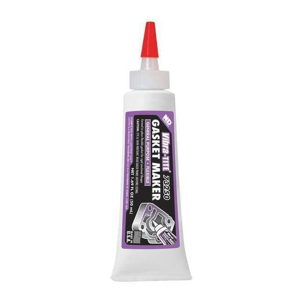 Anaerobic Gasket Sealant, 50 mL, Purple, Temp Range -65 to 300 Degrees F