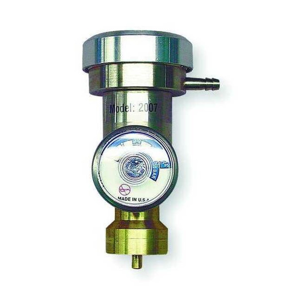 Industrial Scientific GasCylinderRegulator,Steel,CGA600,3lpm 18103564