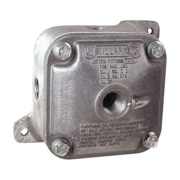 Edwards Signaling Explosionproof Box,Gray JALX11