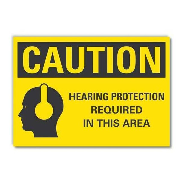 Lyle Sign,Self-Adhesive Vinyl,3-1/2 in. H, LCU3-0156-RD_5x3.5 LCU3-0156-RD_5x3.5