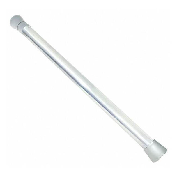 Manufacturer Varies Shower Rod,Unfinished,Zinc Alloy,72" L 15124