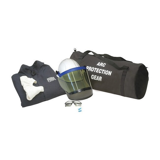 Chicago Protective Apparel Arc Flash Protection Clothing Kit,L AG12-CV-L-NG