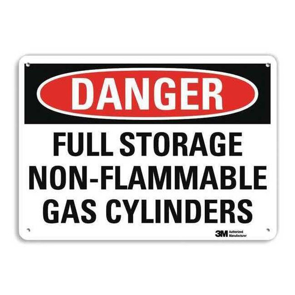 Danger Sign, 10 in H, 14 in W, Horizontal Rectangle, English, U3-1523-NA_14x10