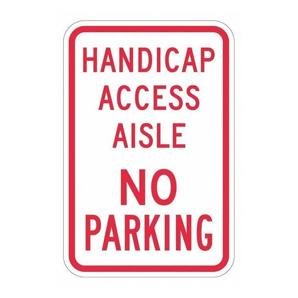 Lyle ADA Handicapped Parking Sign,18" x 12, T1-2102-EG_12x18 T1-2102-EG_12x18