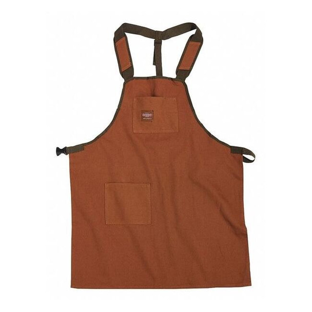 Bucket Boss Tool Apron, Tool Apron, Brown, Canvas, 3 Pockets 80300