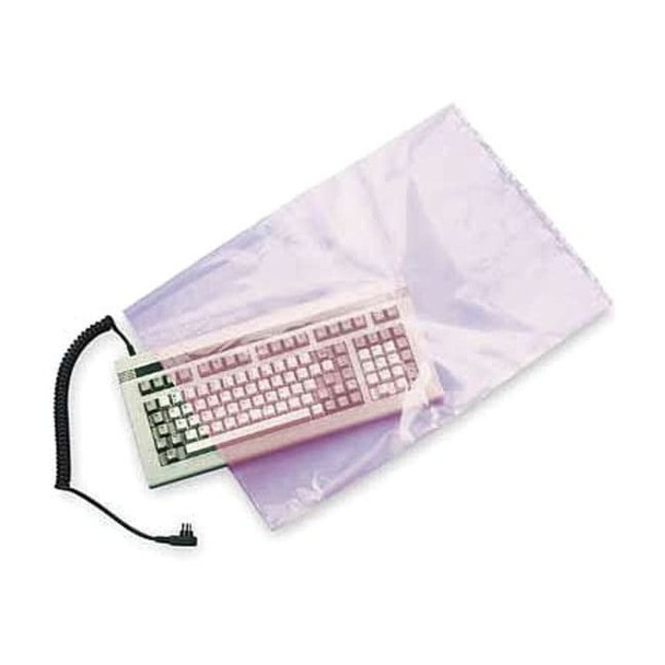 Manufacturer Varies Open Poly Bags, 4 mil, Pink, None, 200 PK 5CYE8