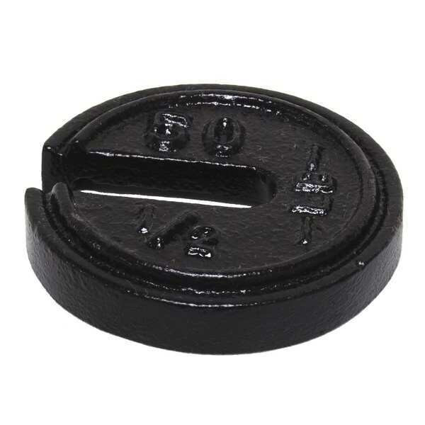 Rice Lake Weighing Systems Calibration Weight,50 x 0.5 lb.,Painted 10154