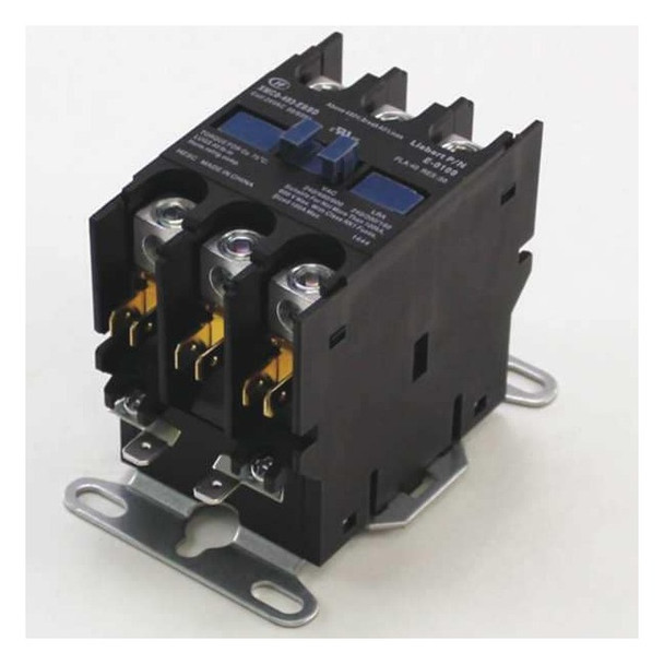 Liebert Contactor,24V,40/50A,3P,Coil E-0100S