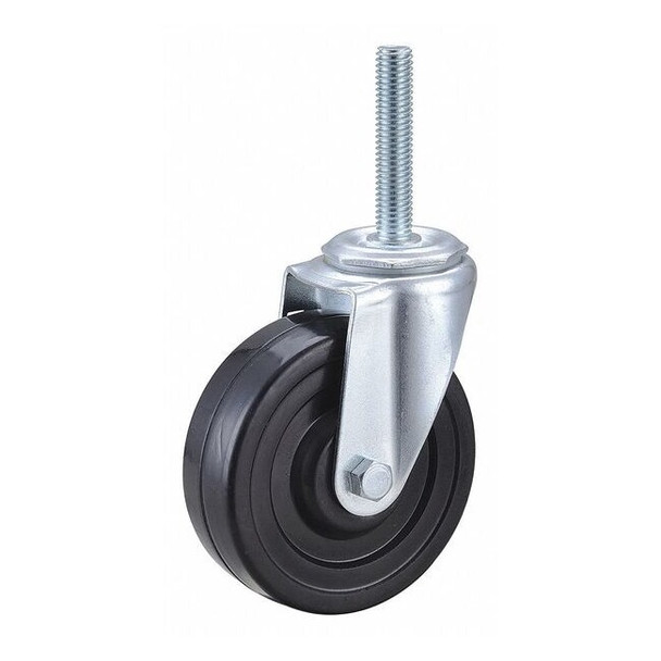 Manufacturer Varies Swivel Stem Caster,Rubber,4 in.,170 lb. 32J935
