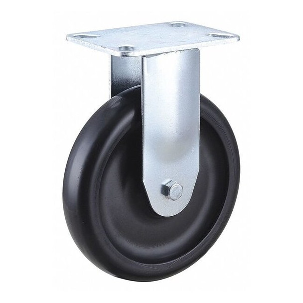 Manufacturer Varies Rigid NSF-Listed Plate Caster,6 in. Dia.,400 lb. 33J011