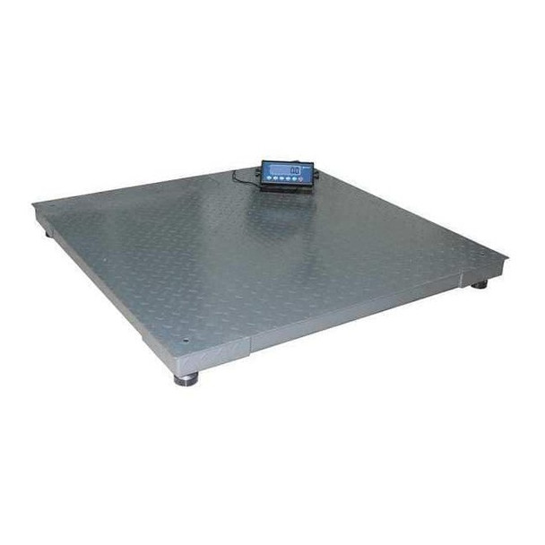 Digital Floor Scale with Remote Indicator 2500 lb./1000kg Capacity