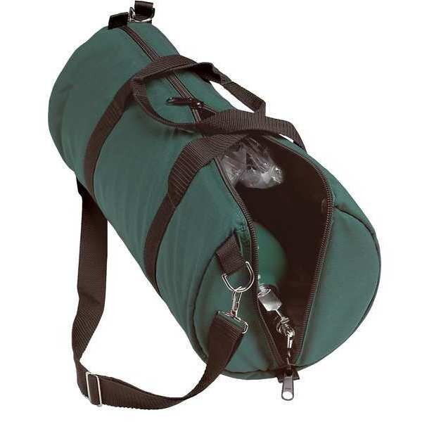Duffel Bag, Cordura Nylon, 21 1/2 in L, 21 1/2 in W, Green