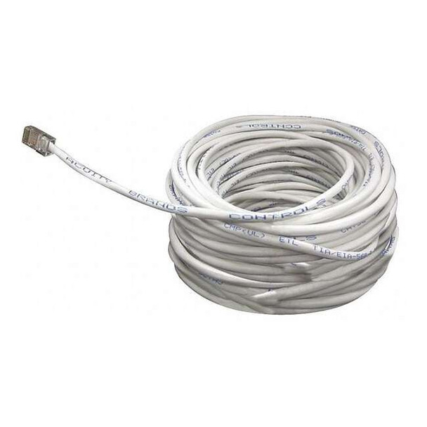 Sensorswitch Patch Cord,Cat 5e,Bootless,White,30 ft. CAT5 30FT J1