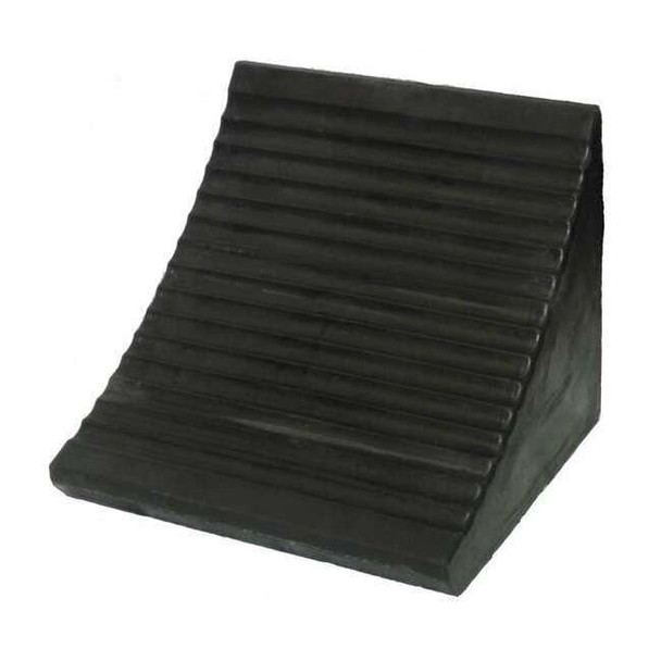 Ame Wheel Chock,14 In H,Rubber,Black 15301