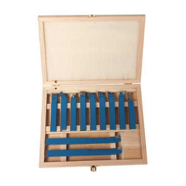 Advantage Plus Carbide Lathe Tool Set,3/8 In 16N206