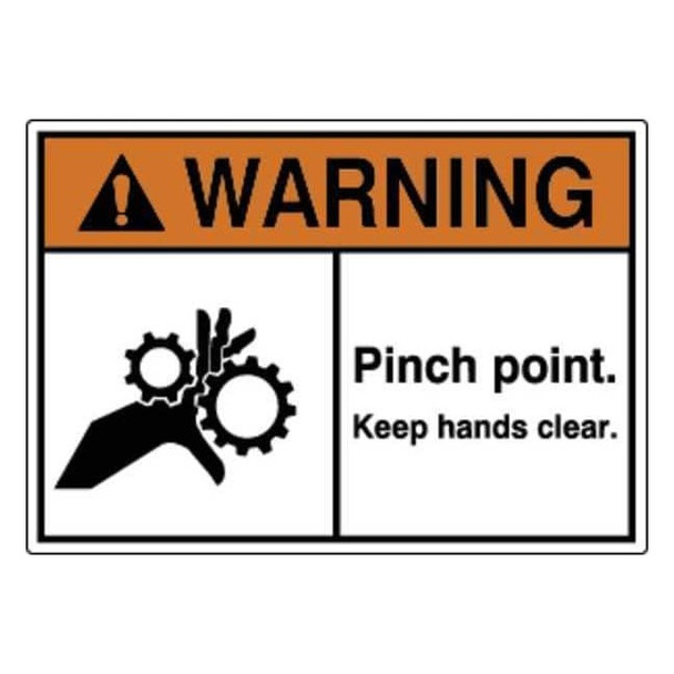 Label, Machine/Equipment, 3-1/2 in. H, PK5, HWL-535-731-5PK