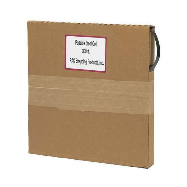 Manufacturer Varies Steel Strapping, 1,690 lb, 300 ft 16P039