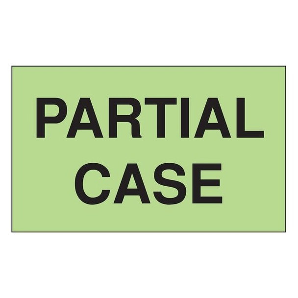 Tapecase 3" x 5" Adhesive Back Shipping Labels, Partial Case, Pk500 16U901