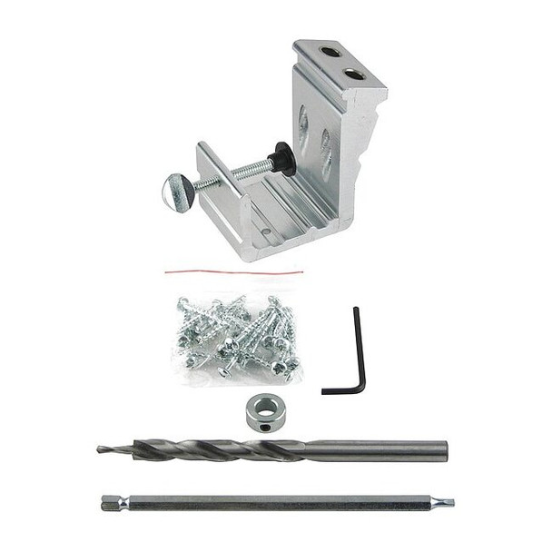 General Tools Pocket Hole Jig Kit,3/8 Step Drill Bit 849