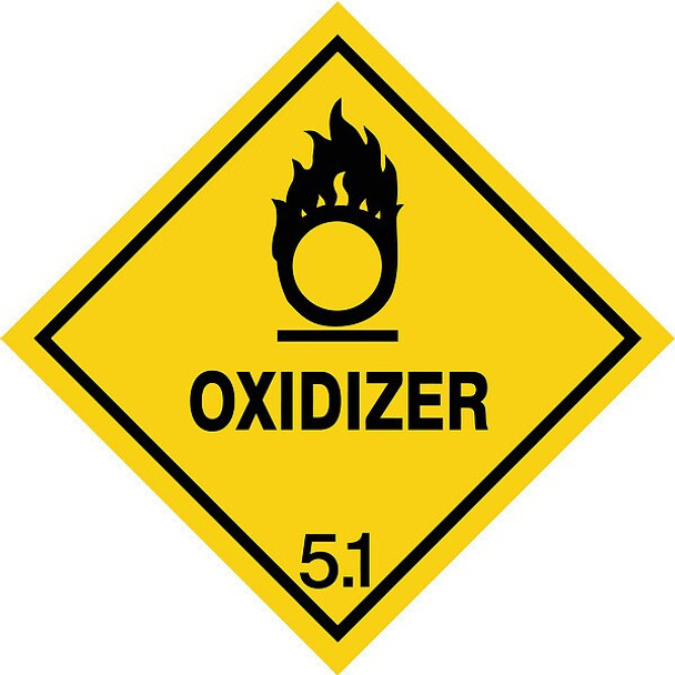 Manufacturer Varies DOT Container Label,4" Label W,PK25 9DYT9