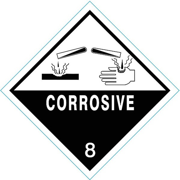 Manufacturer Varies DOT Container Label,4" Label W,PK250 8THX1