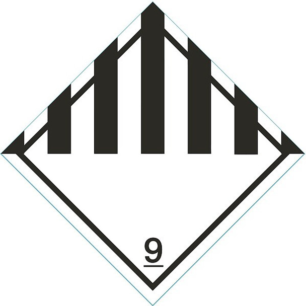 Manufacturer Varies DOT Label,4 In. W,4 In. H,PK100 9WH20