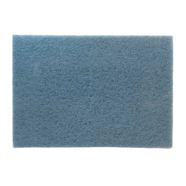 3m Scrubbing Pad,28 In x 14 In,Blue,PK10 5300-28x14
