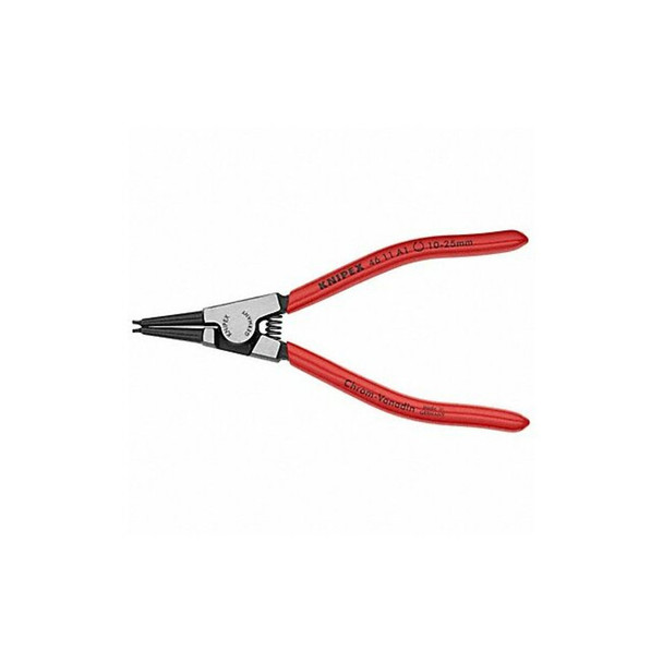 Knipex Retaining Ring Pliers,0.046 In Tip,0 Deg 46 11 A1 SBA