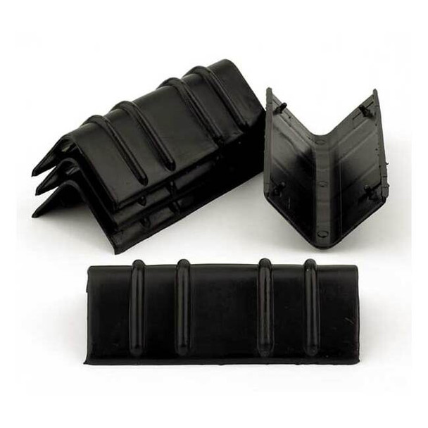 Manufacturer Varies Edge Protector,5 1/4 In,Blk,PK200 4FET9