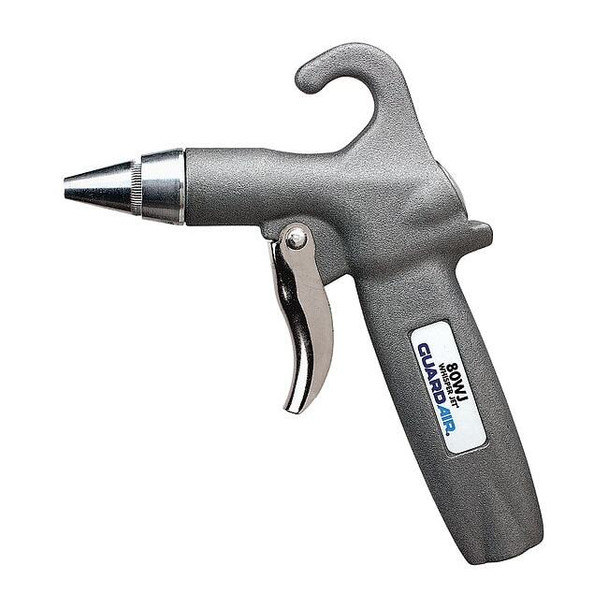 Guardair Air Gun, 1/4 in, FNPT, Alum, Gray 80WJ