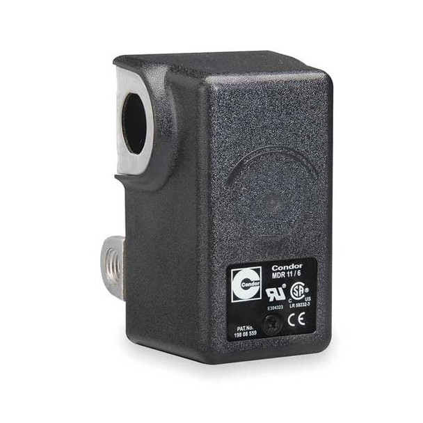 Pressure Switch, Standard, DPST, 4 Ports, 1/4" FNPT, 25 to 160 psi Range
