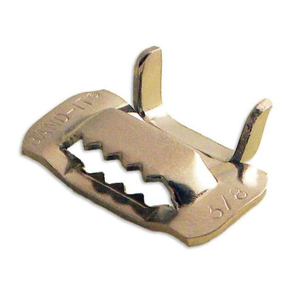 Band-It StrappingBuckle,StainlessSteel,Flat,PK50 GRC453