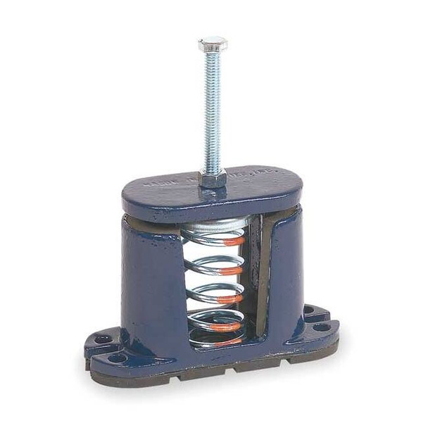 Mason Industries Floor-Mount Vibration Isolator,4 1/2" H 5C126
