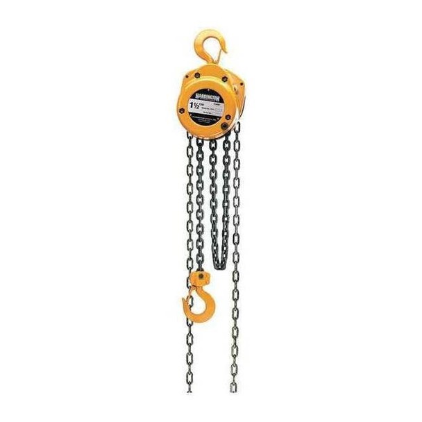 Harrington Manual Chain Hoist,3000 lb.,Lift 20 ft. CF015-20