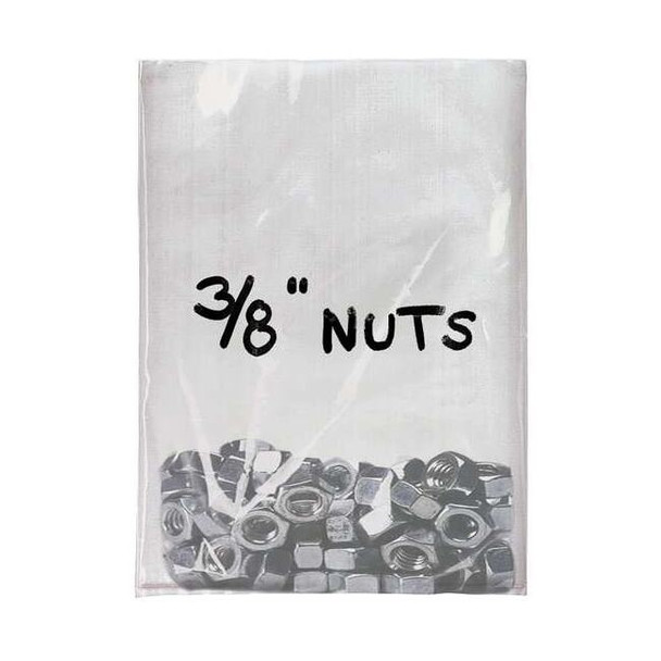 Manufacturer Varies Open Poly Bags, 20" x 15", 2 mil, Clear, None, 500 PK 5ZW16