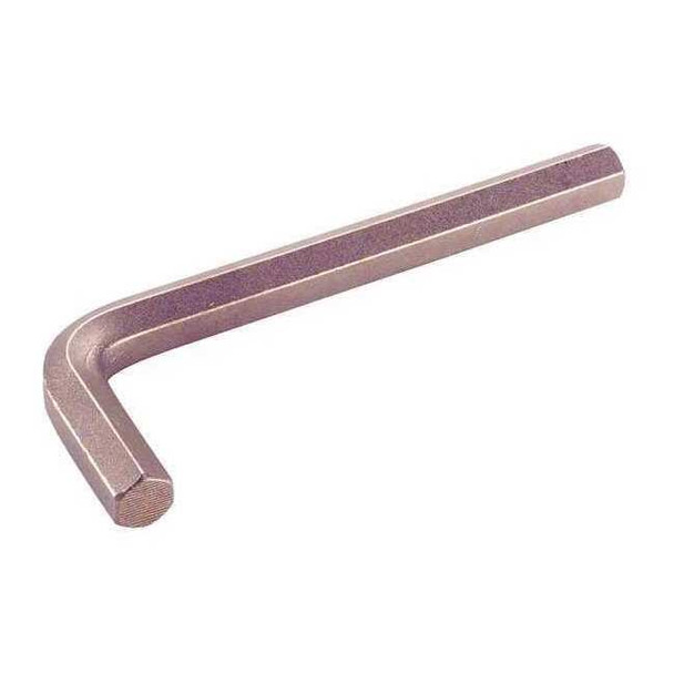 Metric Plain Hex Key Hex Key, 4 mm Tip Size, 70 mm Long, 25 mm Short