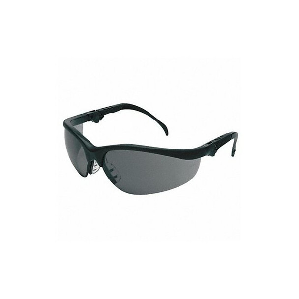 Mcr Safety SafetyGlasses,Gry,ScratchResistant,Blk KD312