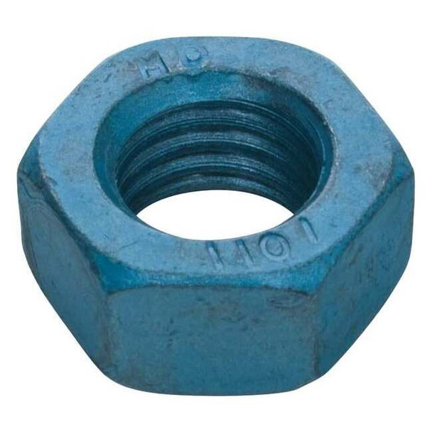 Hex Nut, M10-1.50, Alloy Steel, Class 10, Blue Phosphate, 8 mm Ht, 25 PK