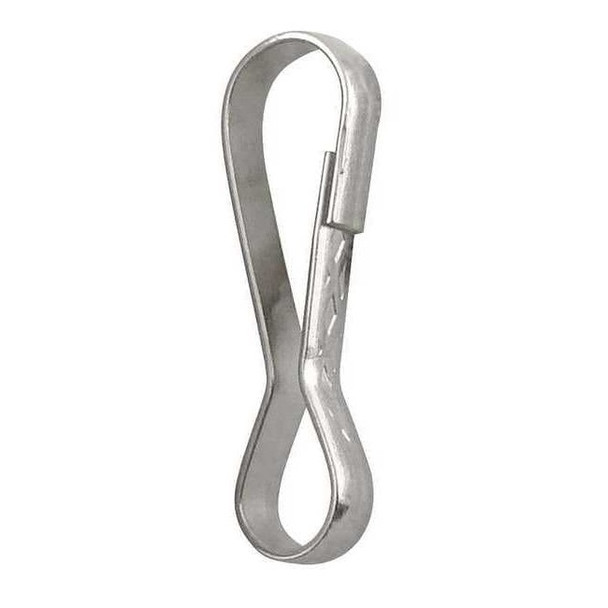 Lucky Line Snap Hook, Steel, 7/32 in Eye Dia,PK10 4FCT9