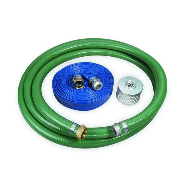 Alliance Rubber Pump Hose Kit,2 In ID,Includes Strainer PKM1-200