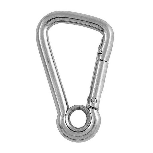 Lucky Line Spring Snap,HD,Steel,L 3 1/8 In 4FCR1