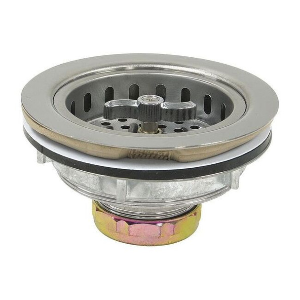 Perfect Putty Strainer,Silver,2 1/2 in H,4 1/2 in Dia 59-3150