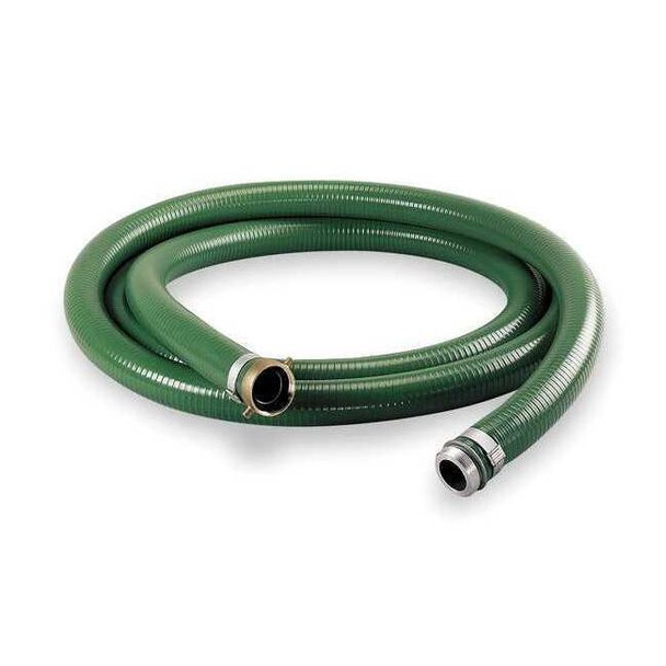 Continental 3" ID x 20 ft PVC Water Suction Hose GN 2P568