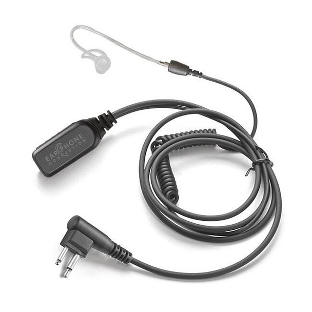 Earphone Connection Short Tube Lapel Microphone,Black EP1203